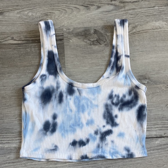 Cropped tie dye tank from Garage. - Picture 2 of 3